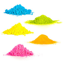 coloured powders