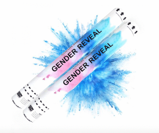 Gender Reveal Shooter BOY 2 pcs